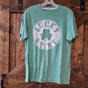 Mens Lucky Medium Graphic Print T-shirt